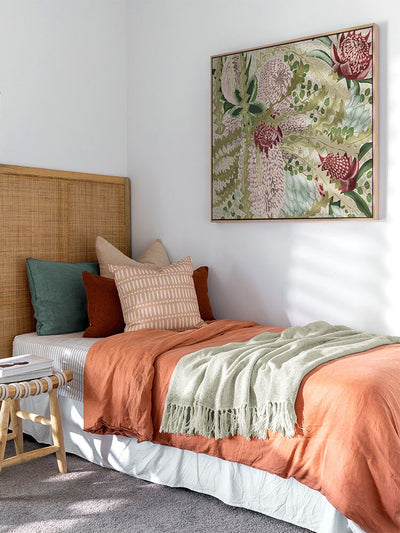 Telopea I Canvas Art Print | Lifestyle