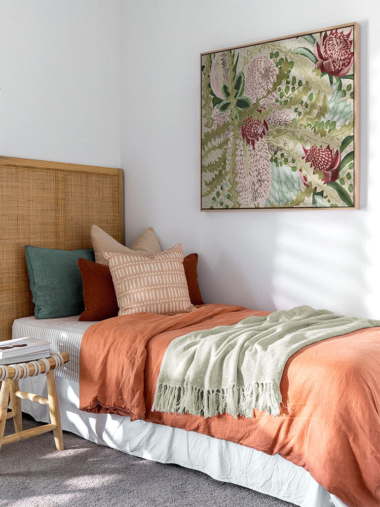 Telopea I Canvas Art Print | Lifestyle