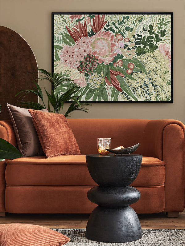 Telopea II Canvas Art Print | Lifestyle