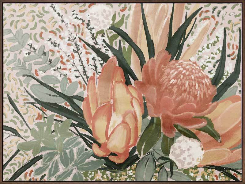 Floral Blush II Canvas Art Print