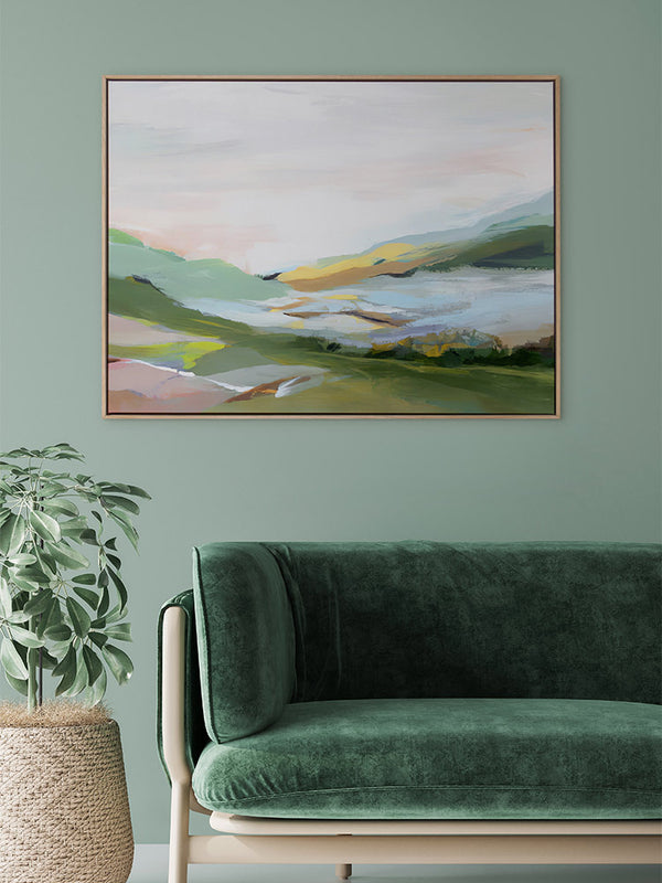 Rolling Hills II Canvas Art Print | Lifestyle