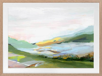 Rolling Hills II Framed Art Print