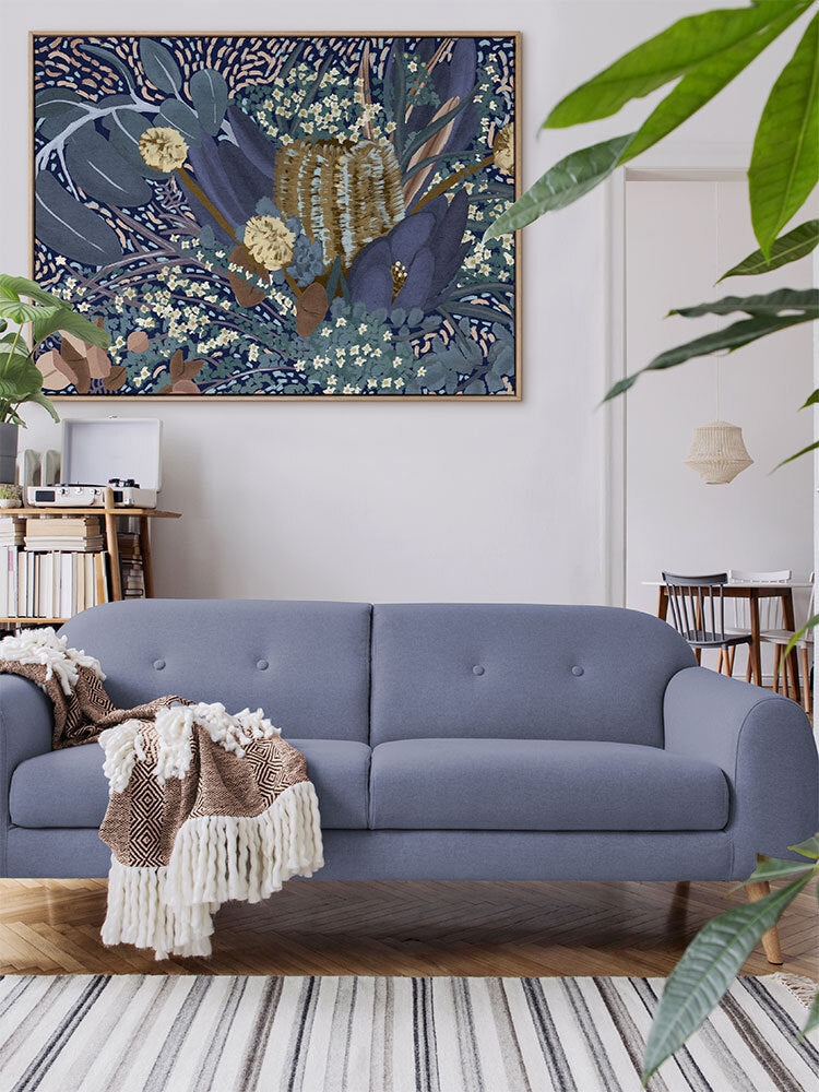 Nightfall II Canvas Art Print | Lifestyle