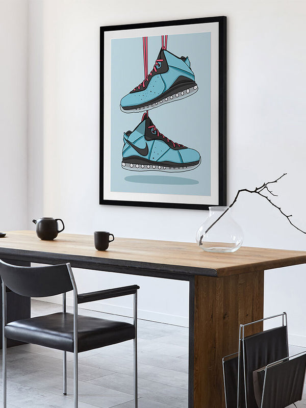 Game Ready Framed Art Print | Lifestyle