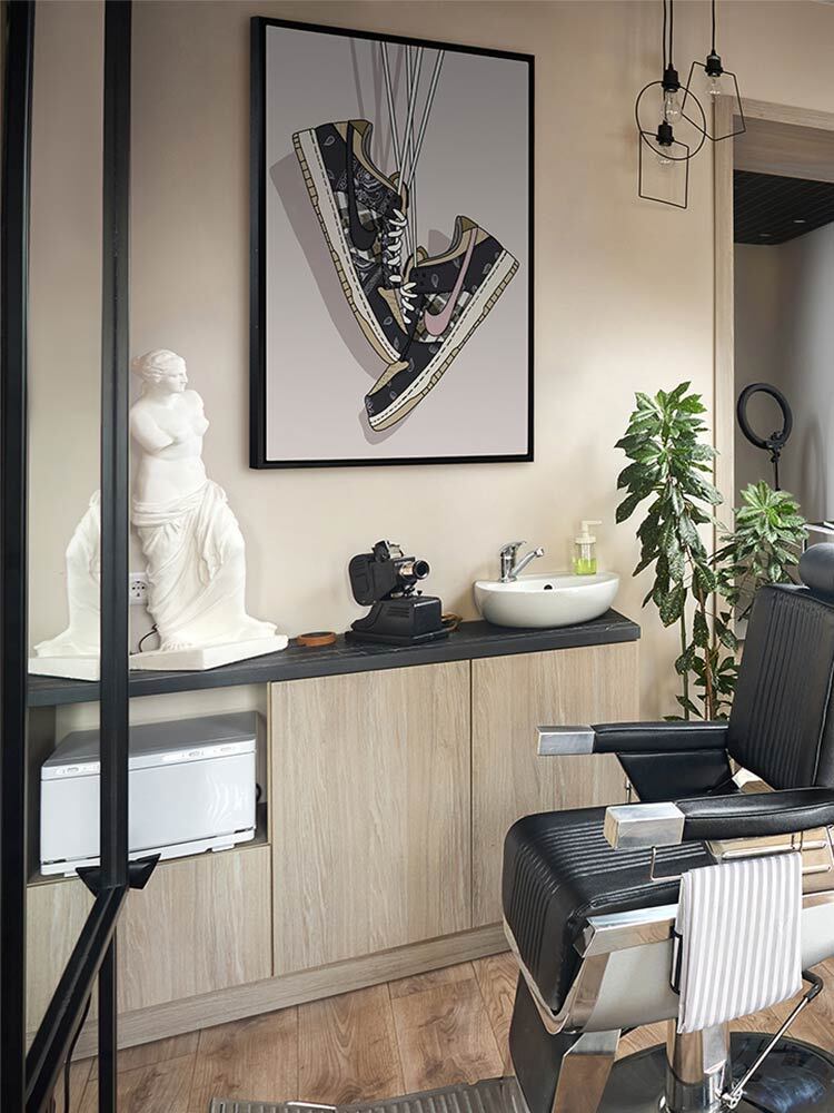 Hangin’ Out Canvas Art Print | Lifestyle