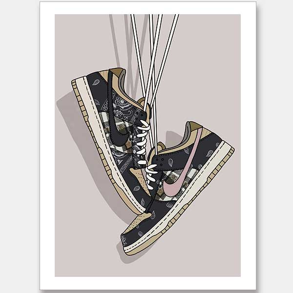 Hangin’ Out Unframed Art Print