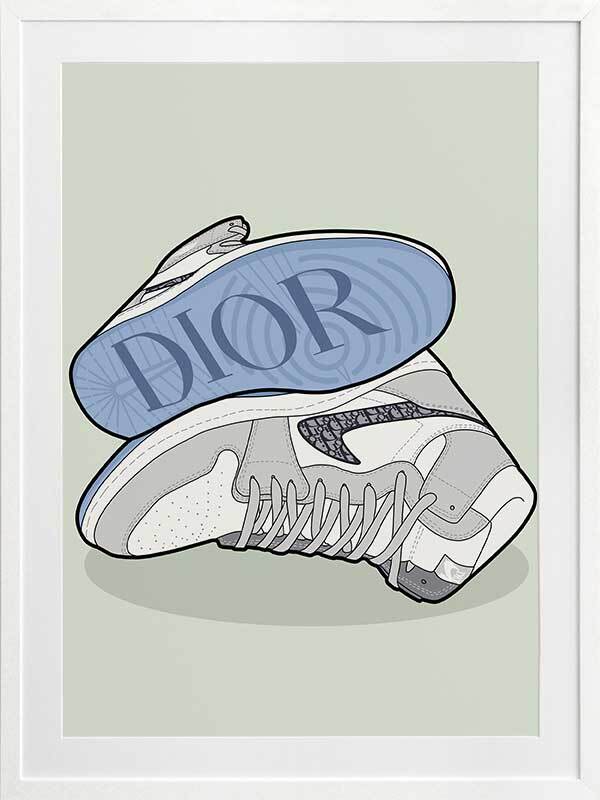 Wallpaper 1s Dior Show Off Buy Fashion Themed Framed Art By Urban Road