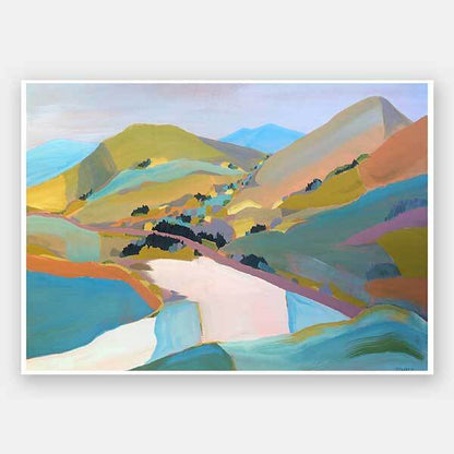 Rainbow Valley Unframed Art Print