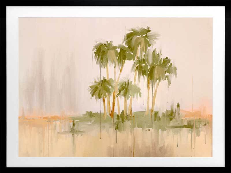 Tropical Sunset III Framed Art Print