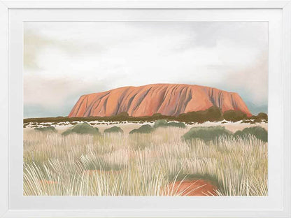 Uluru Framed Art Print