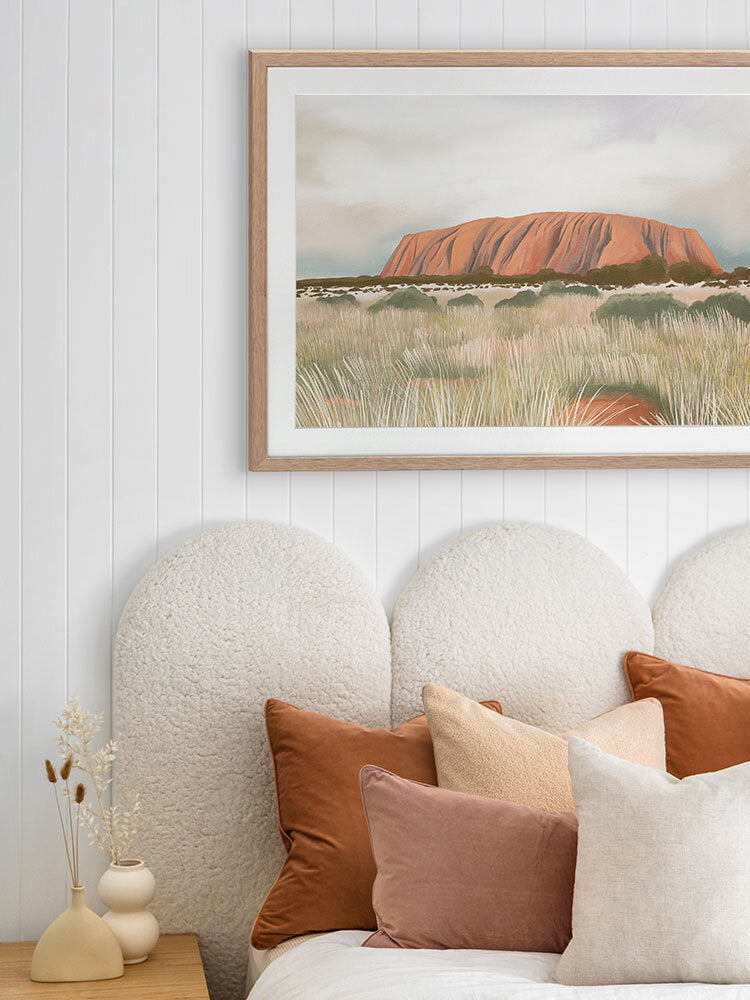 Uluru Framed Art Print | Lifestyle