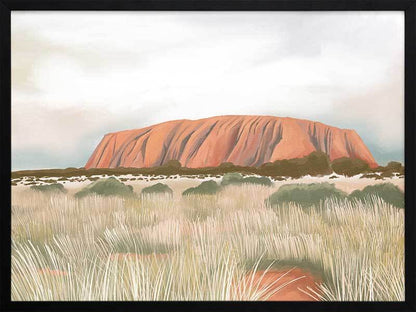 Uluru Framed Art Print