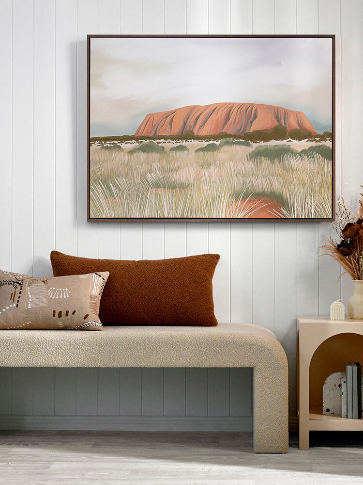 Uluru Canvas Art Print | Lifestyle