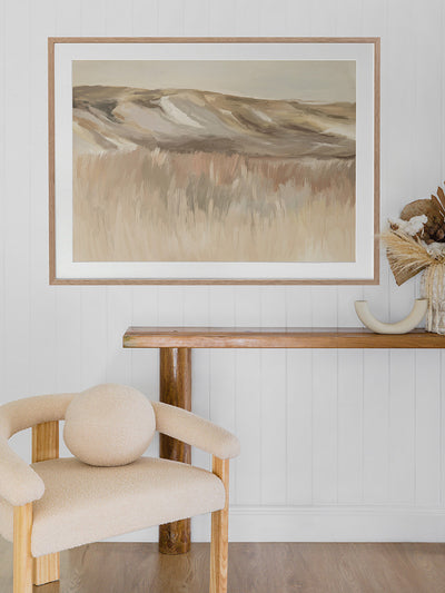 Warm Breeze Framed Art Print | Lifestyle