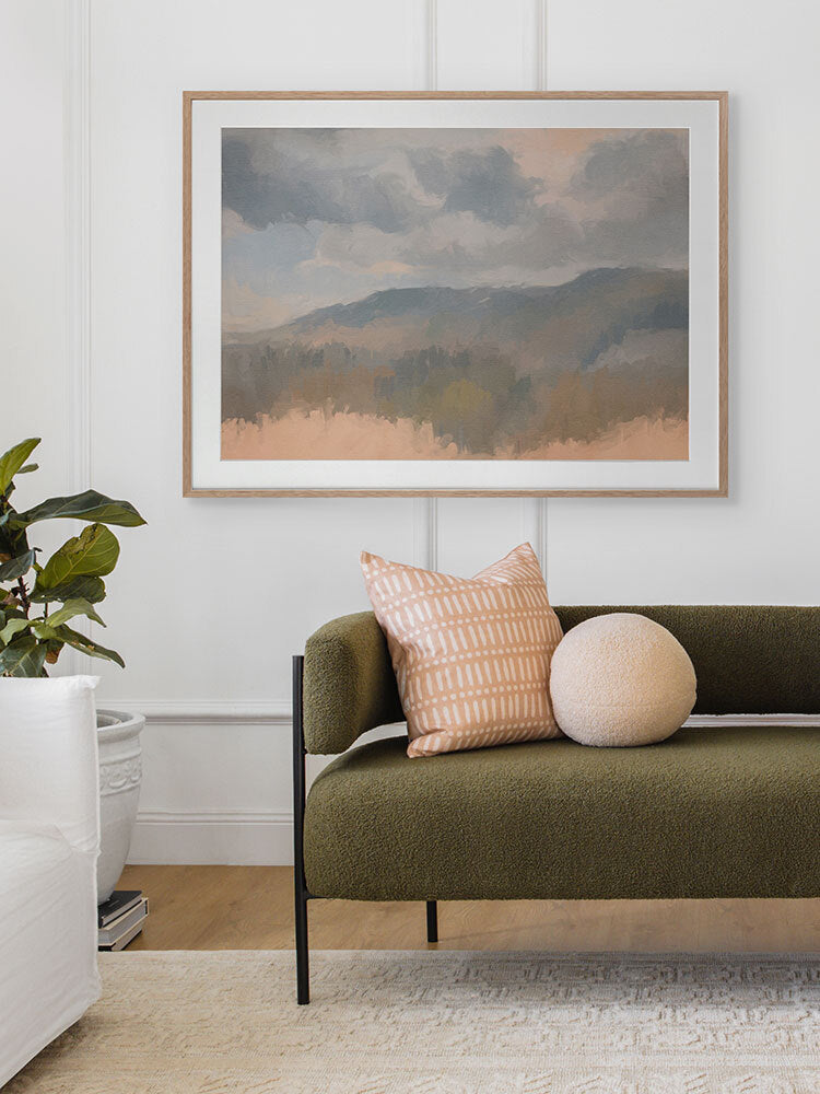 Dusk Framed Art Print | Lifestyle