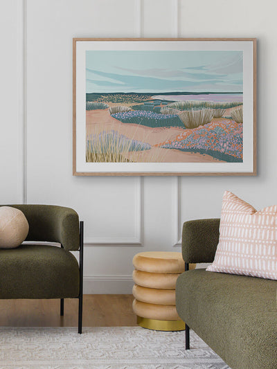 Dreamland Framed Art Print | Lifestyle