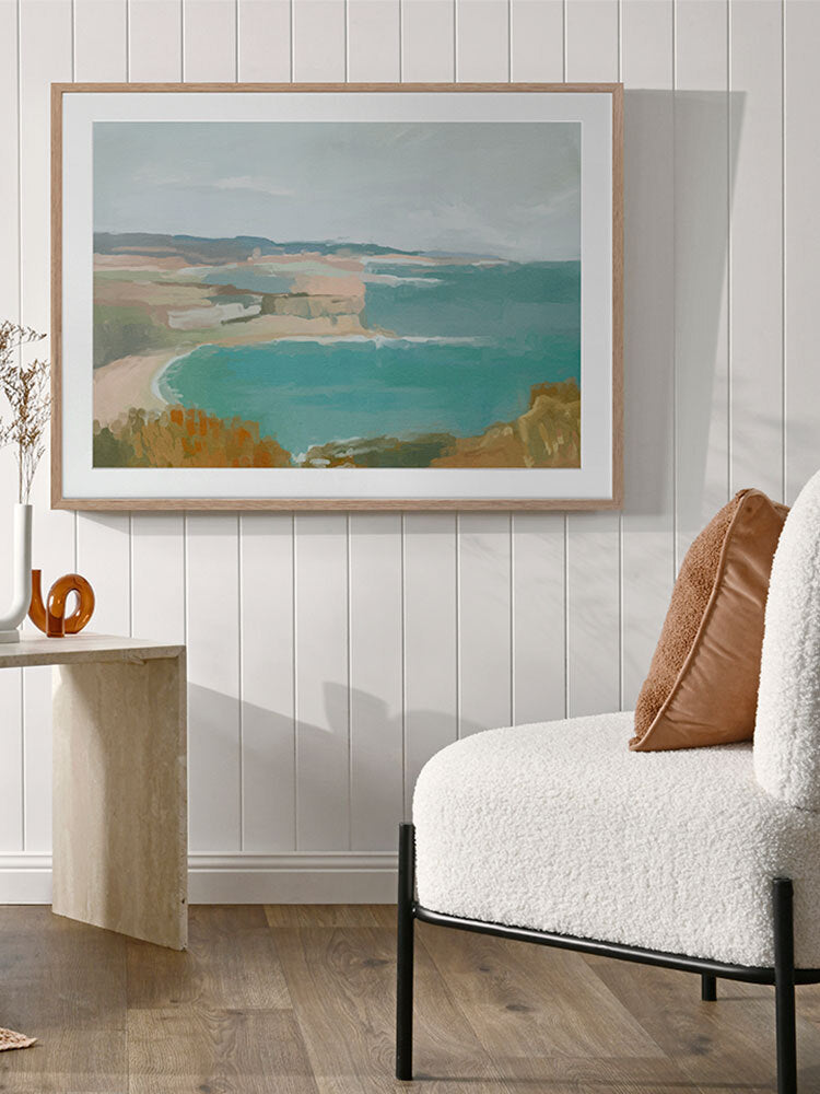 Hidden Sanctuary Framed Art Print | Lifestyle