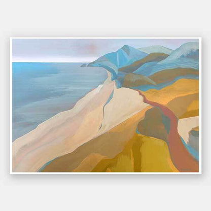 The Coastline Unframed Art Print