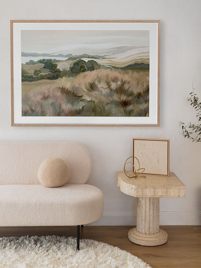 Gentle Breeze Framed Art Print | Lifestyle