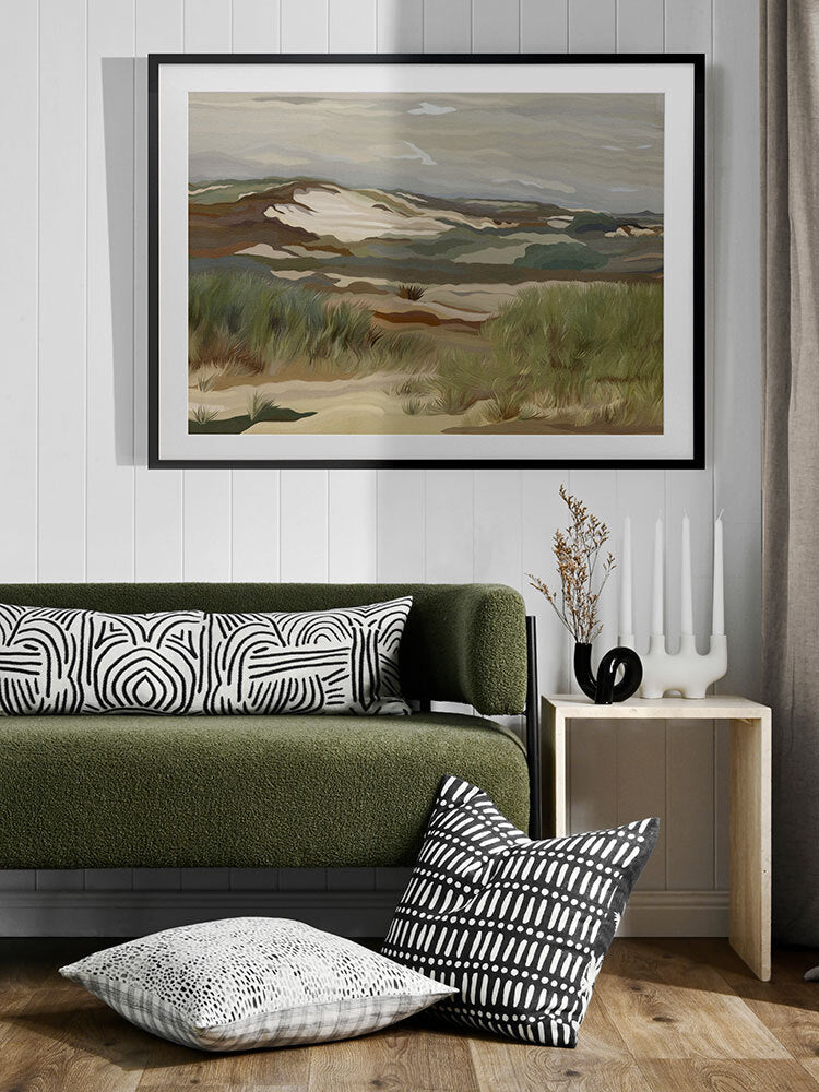 Calm Before The Storm Framed Art Print | Lifestyle