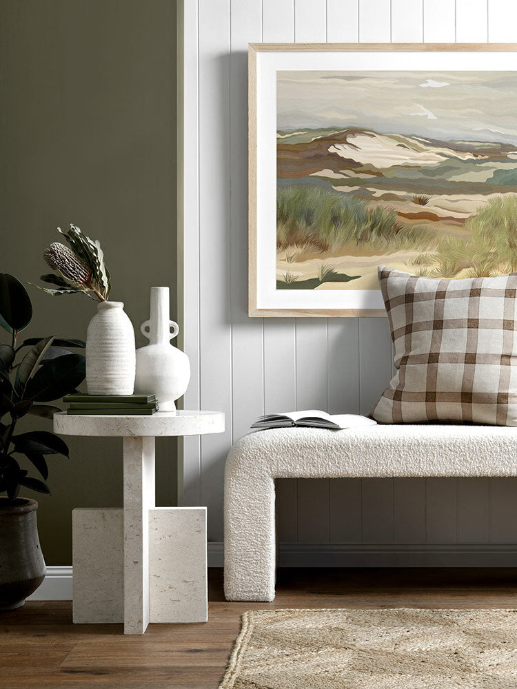 Calm Before The Storm Framed Art Print