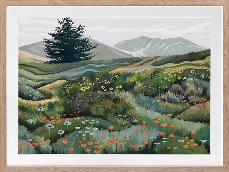 Mountain of Hope Framed Art Print