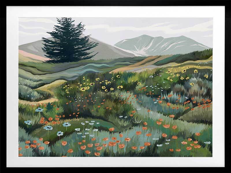 Mountain of Hope Framed Art Print