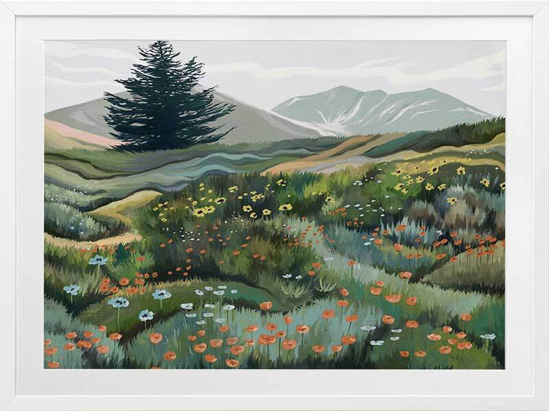 Mountain of Hope Framed Art Print