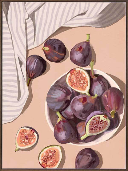 Fresh Figs Canvas Art Print