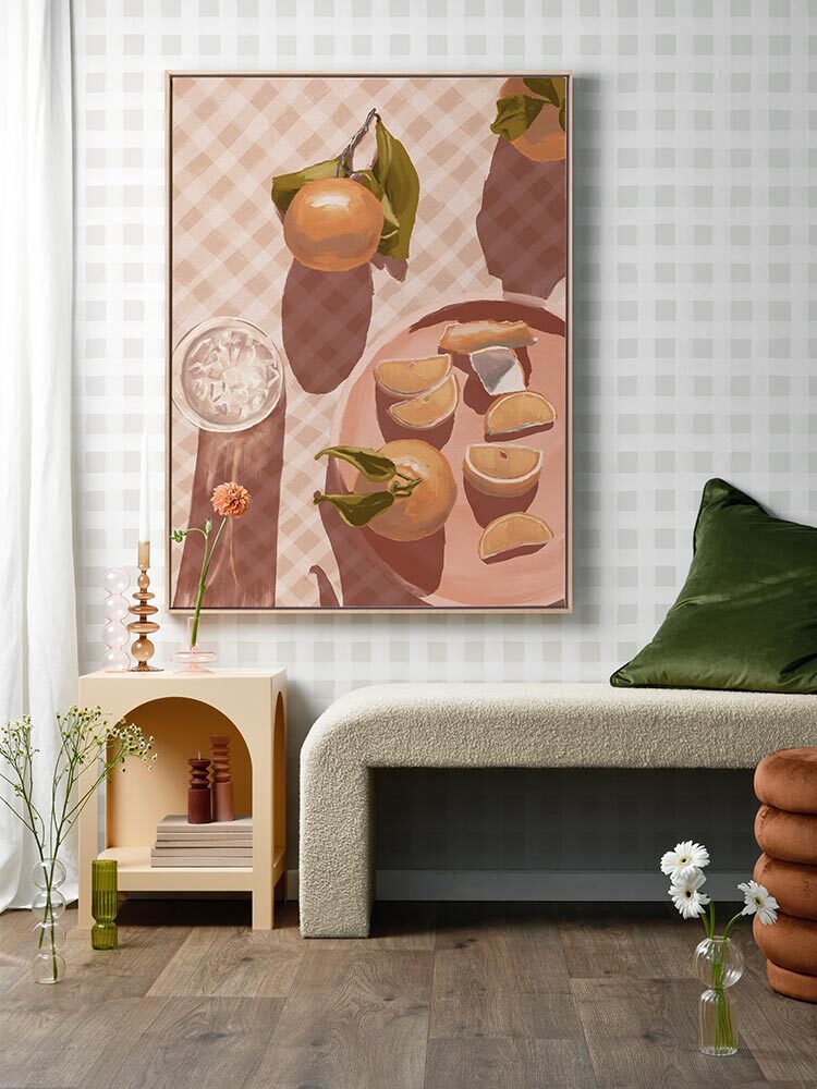 Sunset Mandarins Canvas Art Print | Lifestyle