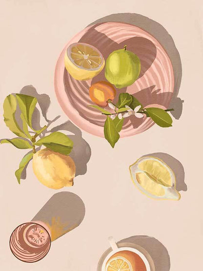 Citron Canvas Art Print