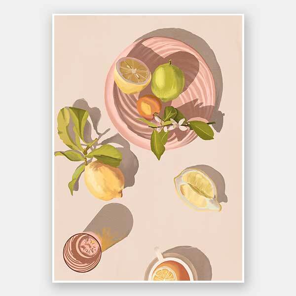 Citron Unframed Art Print