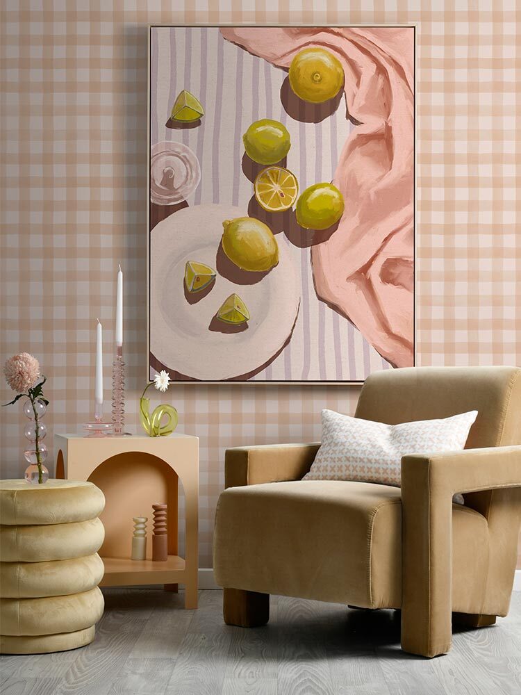 Sour Pink Canvas Art Print