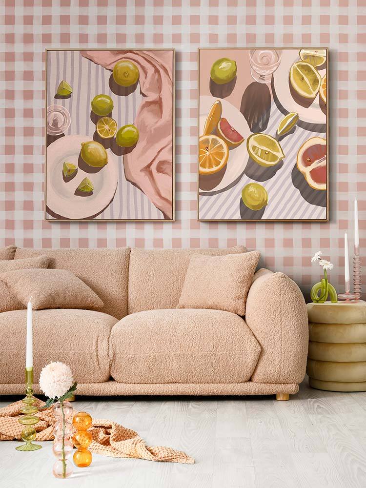 Sour Pink Canvas Art Print