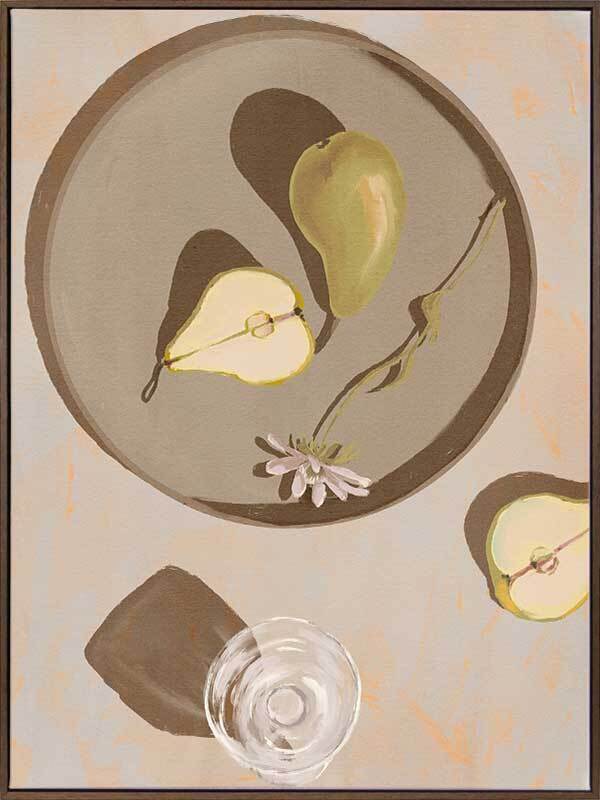 Pear Flowers Canvas Art Print