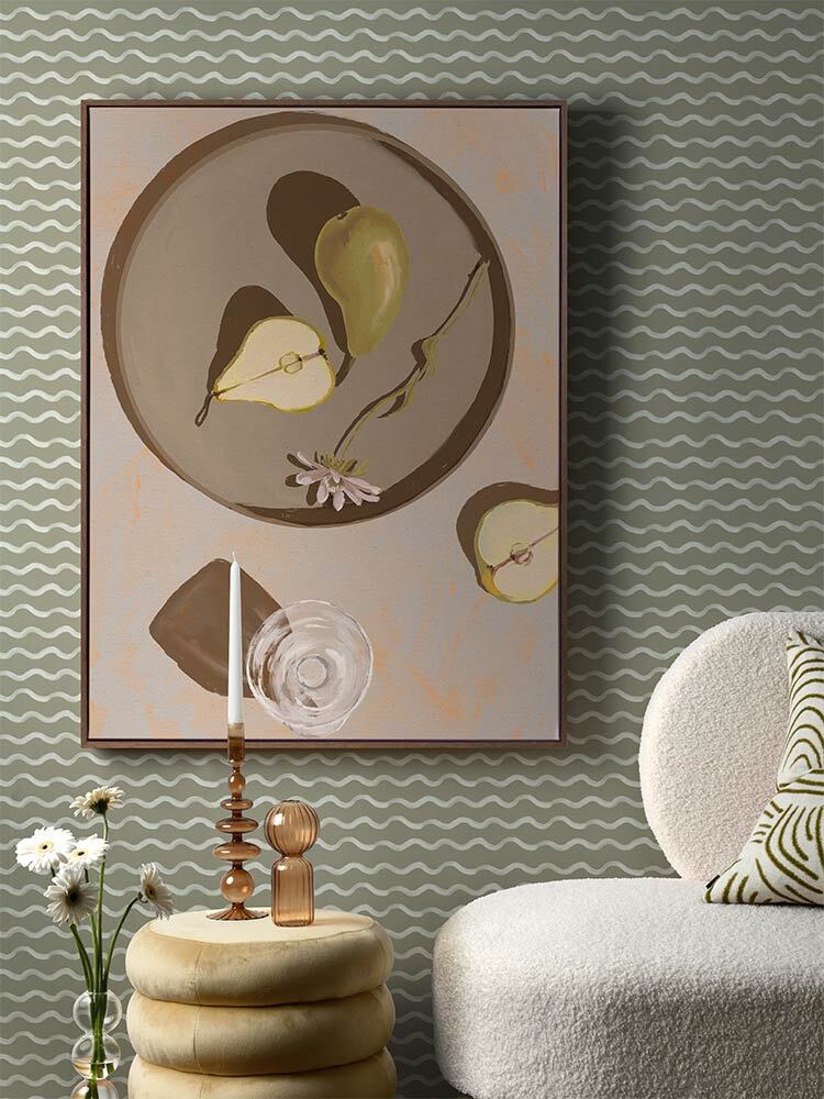 Pear Flowers Canvas Art Print | Lifestyle