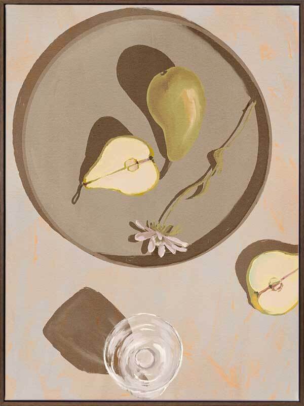 Pear Flowers Canvas Art Print