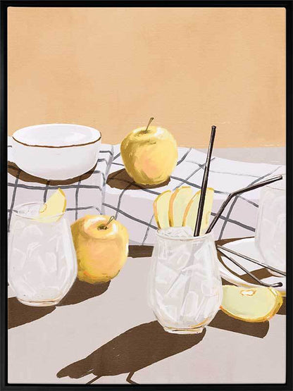 Apple Juice Canvas Art Print