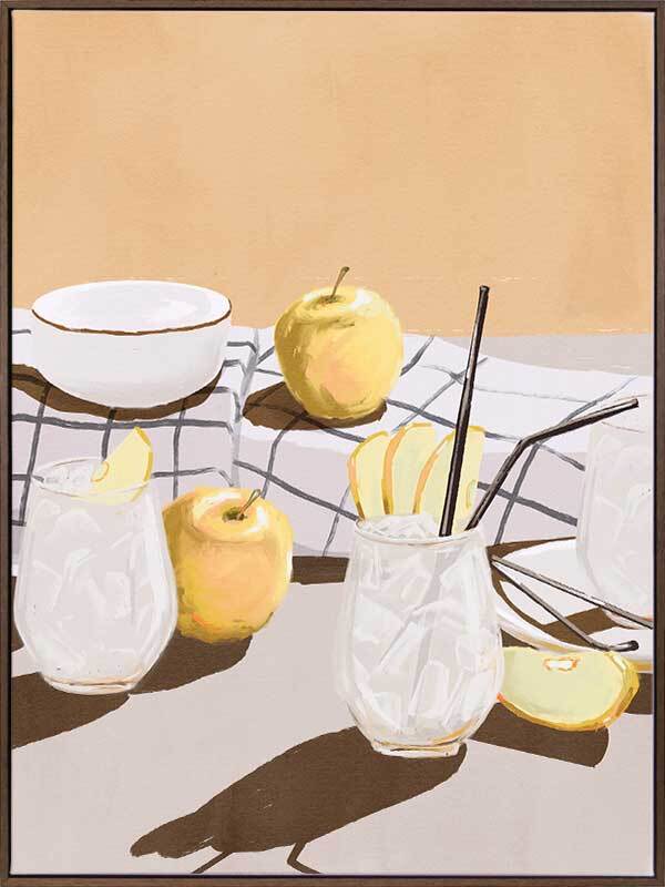 Apple Juice Canvas Art Print