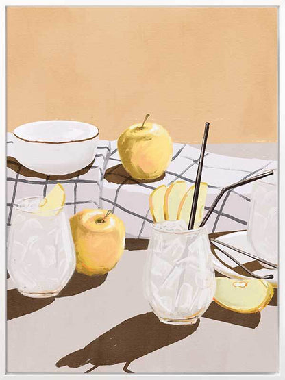 Apple Juice Canvas Art Print