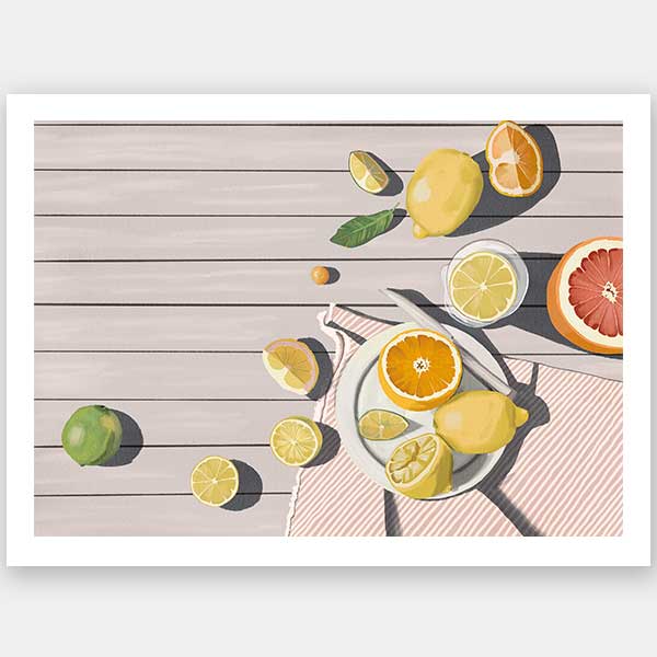 Summer Slice Unframed Art Print