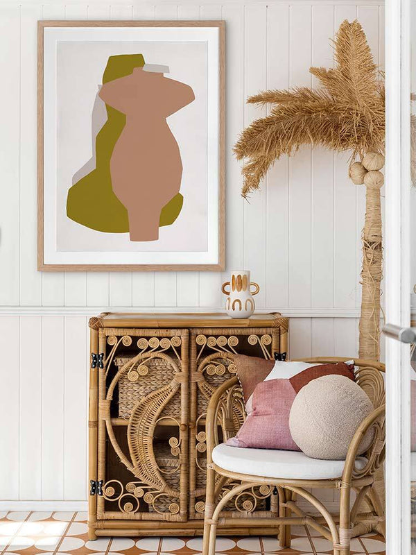 Riad I Framed Art Print | Lifestyle