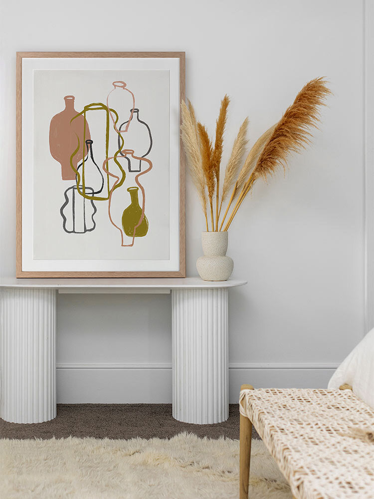 Open Air Market I Framed Art Print | Lifestyle