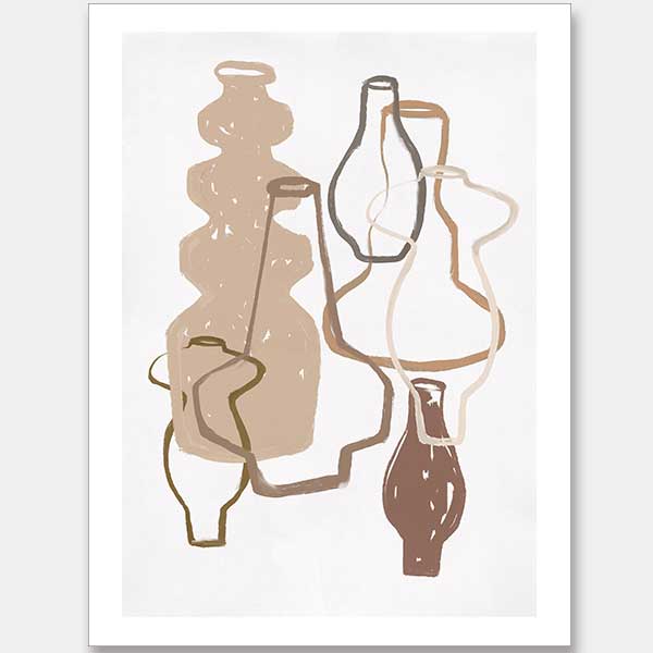 Open Air Market II Unframed Art Print