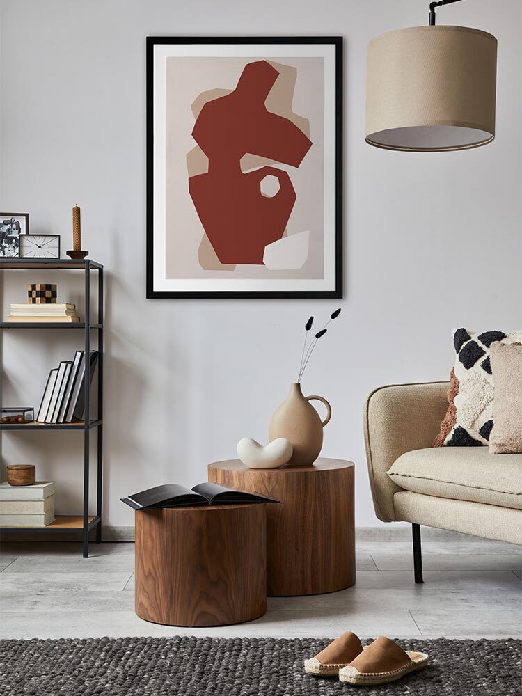 Imperfect Framed Art Print  | Lifestyle