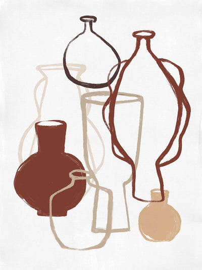 Open Air Market III Canvas Art Print