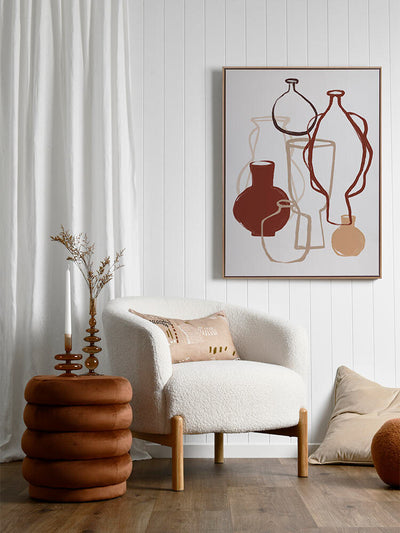 Open Air Market III Canvas Art Print | Lifestyle