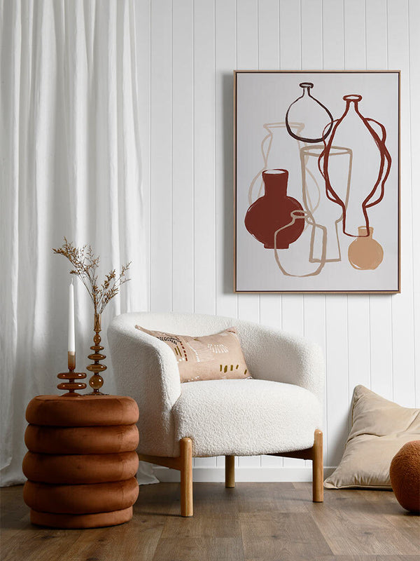 Open Air Market III Canvas Art Print | Lifestyle