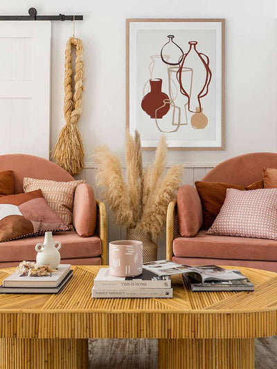 Open Air Market III Framed Art Print | Lifestyle