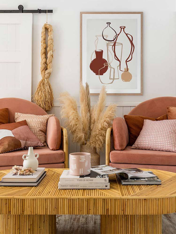 Open Air Market III Framed Art Print | Lifestyle